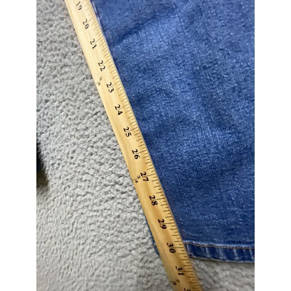 Ralph Lauren Women’s Jeans Co Size 14 Classic Straight  Blue Denim - Picture 5 of 9